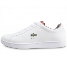 basket blanche lacoste homme